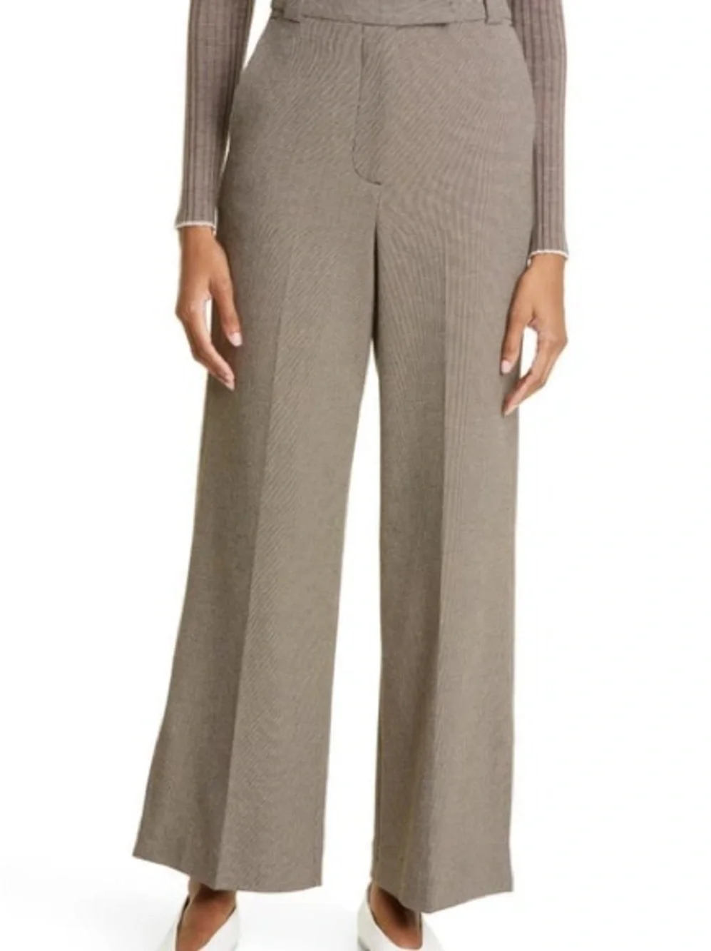 By Malene Birger Cimas Wide Leg Trousers Size 42